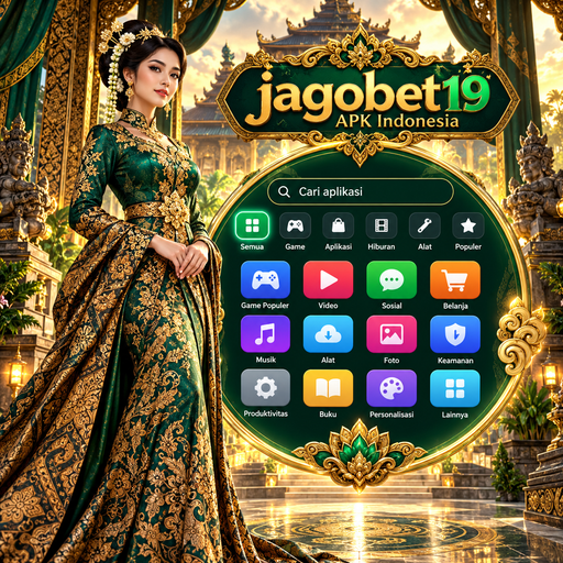 Ilustrasi antarmuka dan navigasi jagobet19